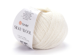 Yarn Art Silky wool 330 Ekru