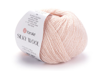Yarn Art Silky wool 341 Persikinė