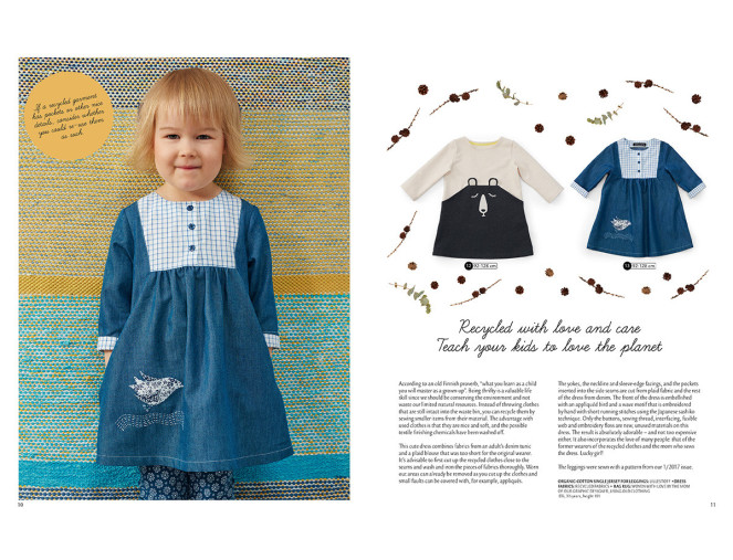 Ottobre kids sewing magazine 2017/4 skubus pristatymas