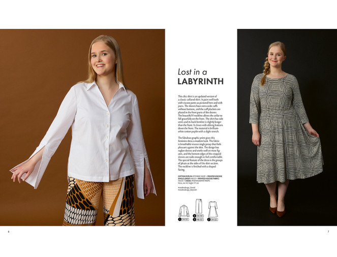 Ottobre women 2022/5 sewing magazine internetu