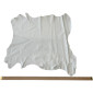 Natural leather White