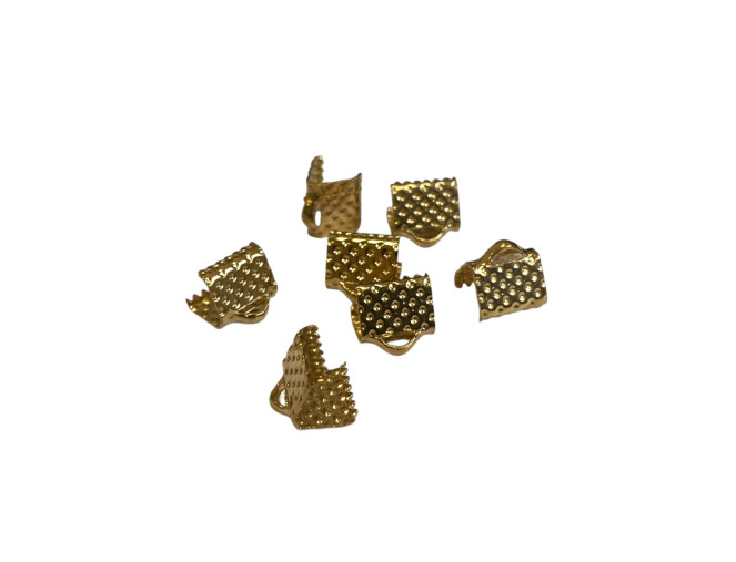 Užbaigimo detalė 8x6mm Auksinė