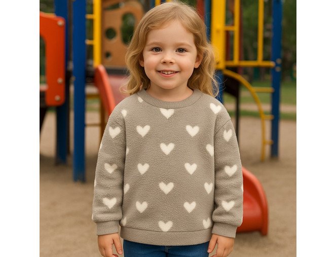 Teddy audinys Baltos širdelės smėliniame pristatymas per 1-4 d.d.