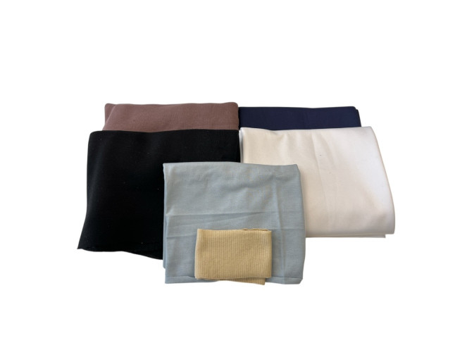 Įvairių trikotažų likučių rinkinys Nr.101