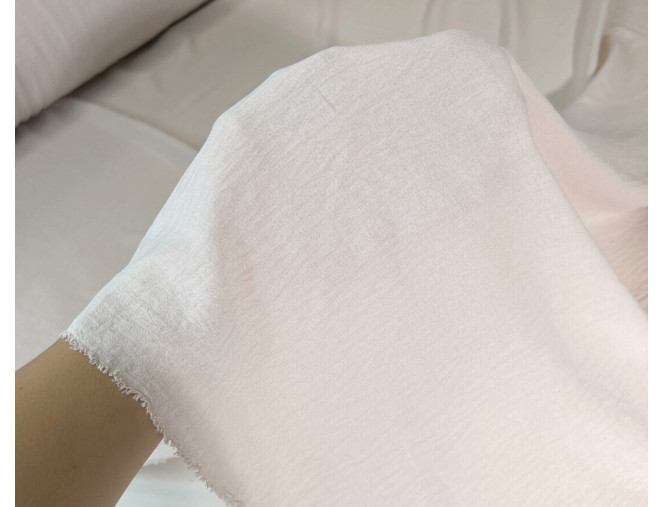 Crepe de Chambray Powder pink pigiau
