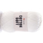 YarnArt Cotton Soft 01 Balta