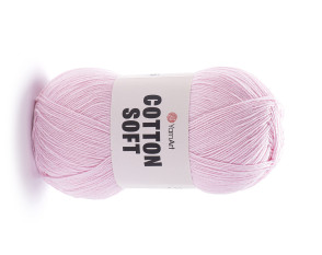 YarnArt Cotton Soft 74 Šviesiai rožinė YarnArt Cotton Soft 74 Šviesiai rožinė