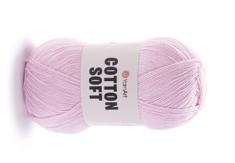 YarnArt Cotton Soft 74 Šviesiai rožinė