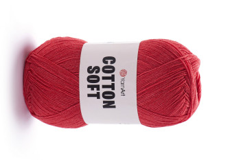 YarnArt Cotton Soft 26 Raudona