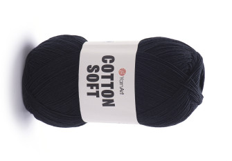 YarnArt Cotton Soft 53 Juoda