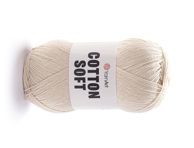 YarnArt Cotton Soft 05 Šviesi smėlio
