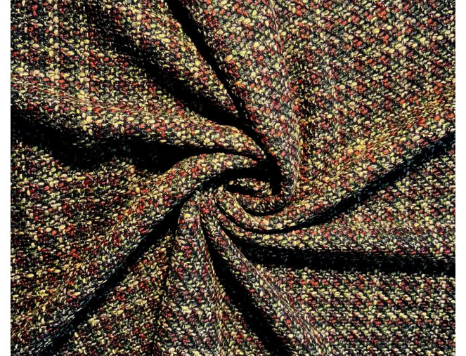 Wool tweed fabric Variegated pigiau