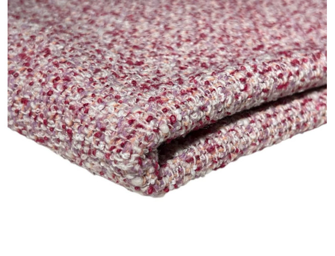 Wool tweed Pink