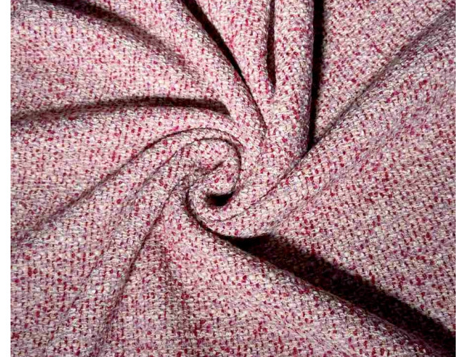 Wool tweed Pink pigiau