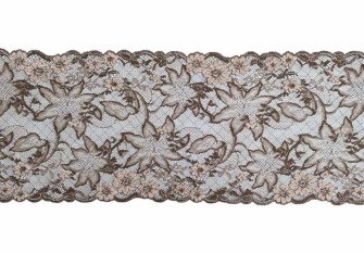Elastic lace 205mm Brown