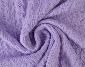 Knitted jacquard knitwear Lilac