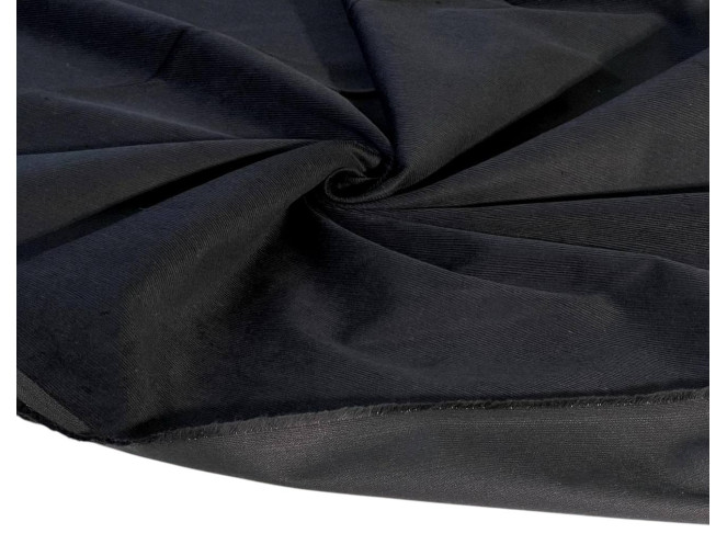 Cotton corduroy with elastane Black pigiau