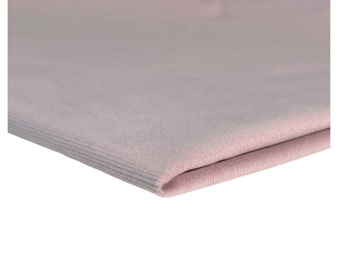 Medvilninis velvetas su elastanu Pelenų rožinė