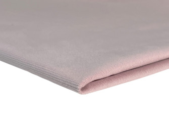 Medvilninis velvetas su elastanu Pelenų rožinė