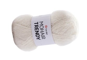 YarnArt Mohair Trendy 1003 Ekru