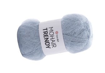 YarnArt Mohair Trendy 107 Pilka