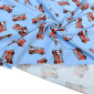 Cotton jersey Fire Brigade in light blue pigiau