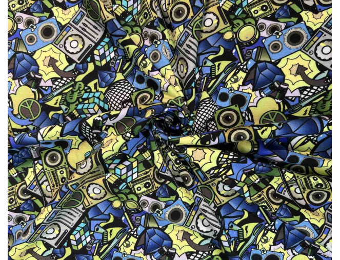 Cotton jersey Street music