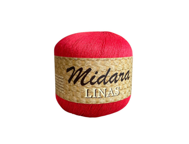 Linen yarn 100gr Red 150 | 600m