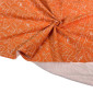 Cotton jersey Forms in orange pigiau