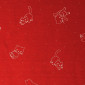 Cotton jersey Kittens in red internetu