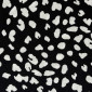 Viskozinis audinys Baltos dėmės juodame internetu