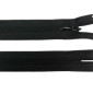 Paslėptas užtrauktukas 40cm Juodas