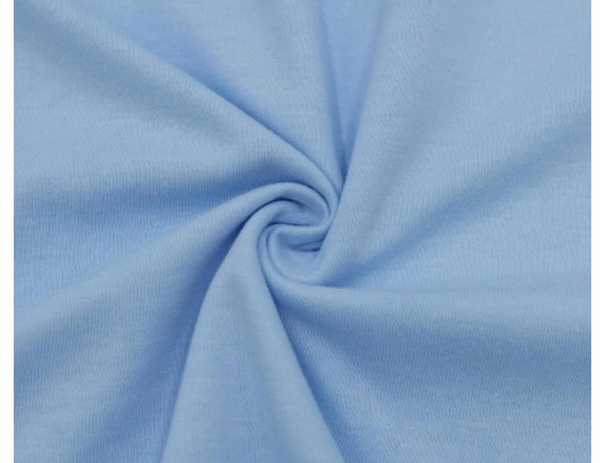 Cotton jersey Light blue