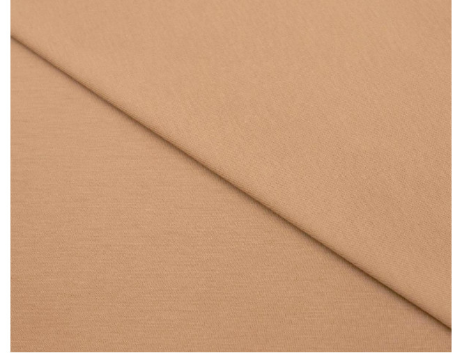 Medvilninis trikotažas (jersey) Smėlio pigiau