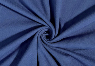 Cotton jersey Denim blue