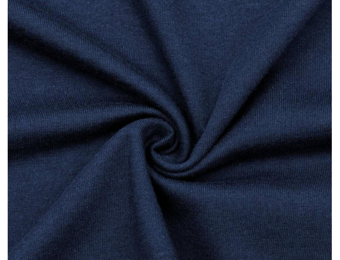 Cotton jersey Dark blue