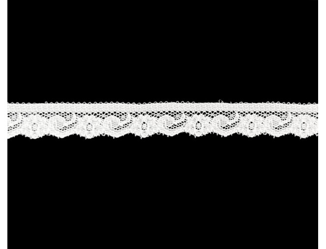 Nėrinys 12mm Baltas