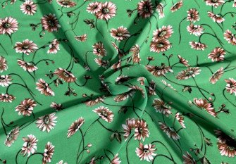 Chiffon in daisy green