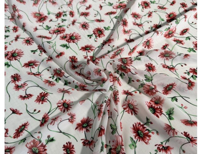 Chiffon in daisy white