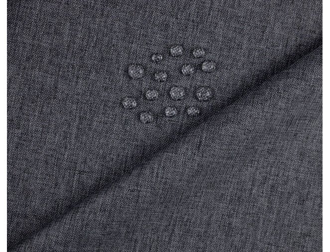 Vandeniui atsparus audinys Oxford Pilkas melanžas