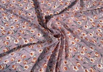 Chiffon Flowers in lilac