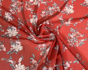 Chiffon Flowers in brick