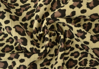Muslinas Leopardo raštai smėlyje