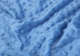 Minky fabric Sky blue