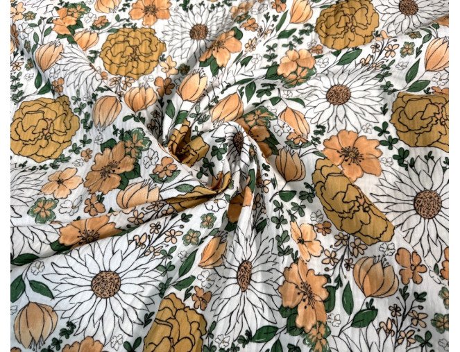 Muslinas Rusvos gėlės