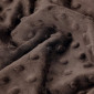 Minky fabric Brown