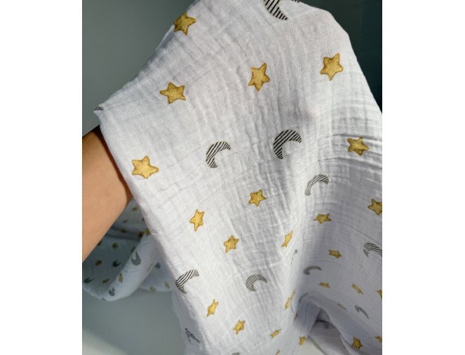 Muslinas Mėnulis ir žvaigždė pigiau