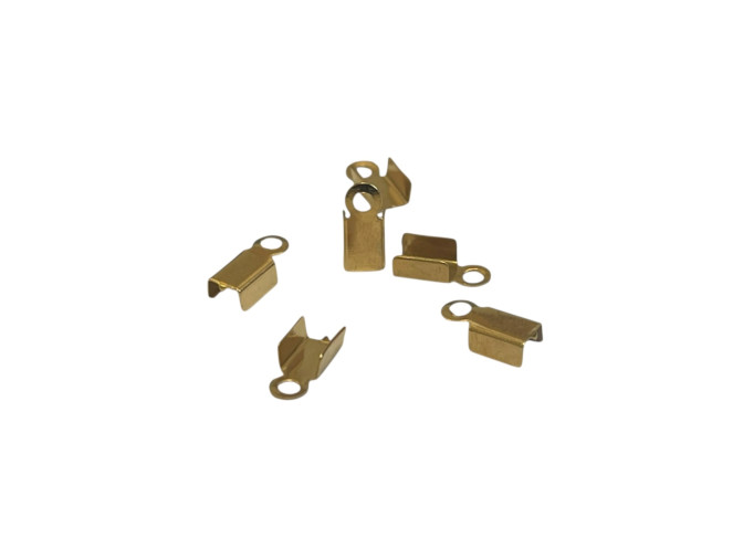 Užbaigimo detalė su kilpele 8mm Auksinė