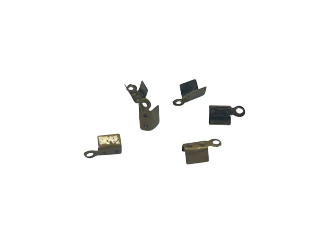 Užbaigimo detalė su kilpele 7mm Žalvario