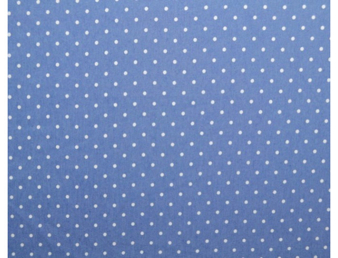 Thin denim White polka dots in light blue pigiau